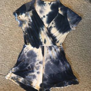 Tie dye romper